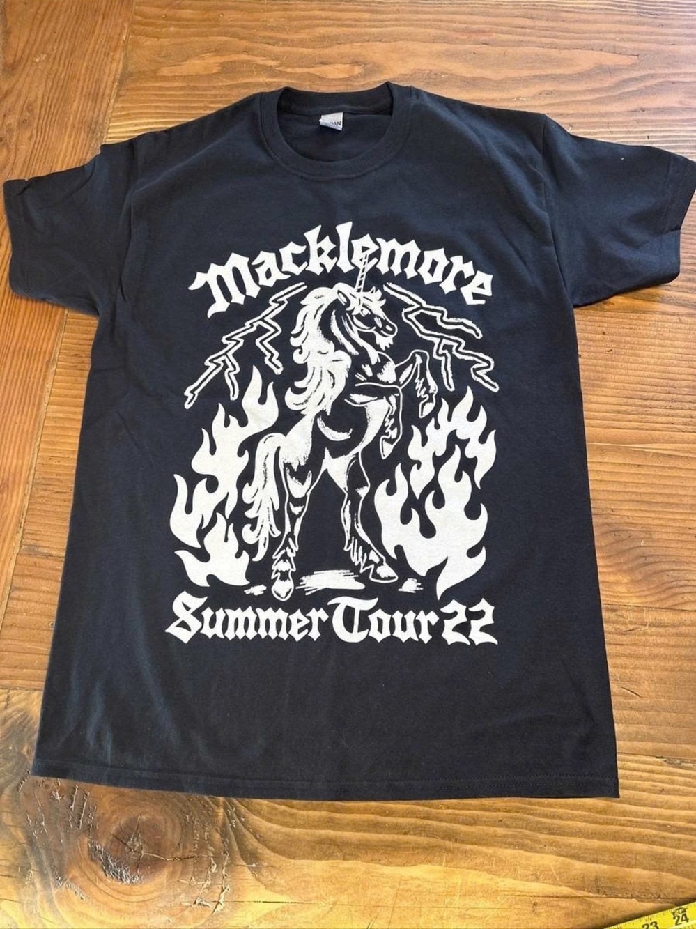 Black Graphic 'Macklemore Summer Tour 22' Tee